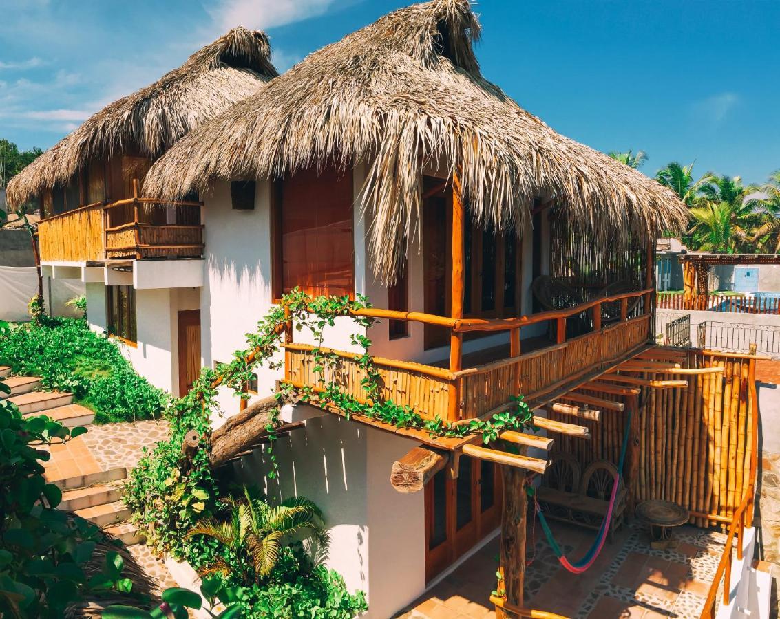 Hotel El Risco Cuatunalco Bagian luar foto