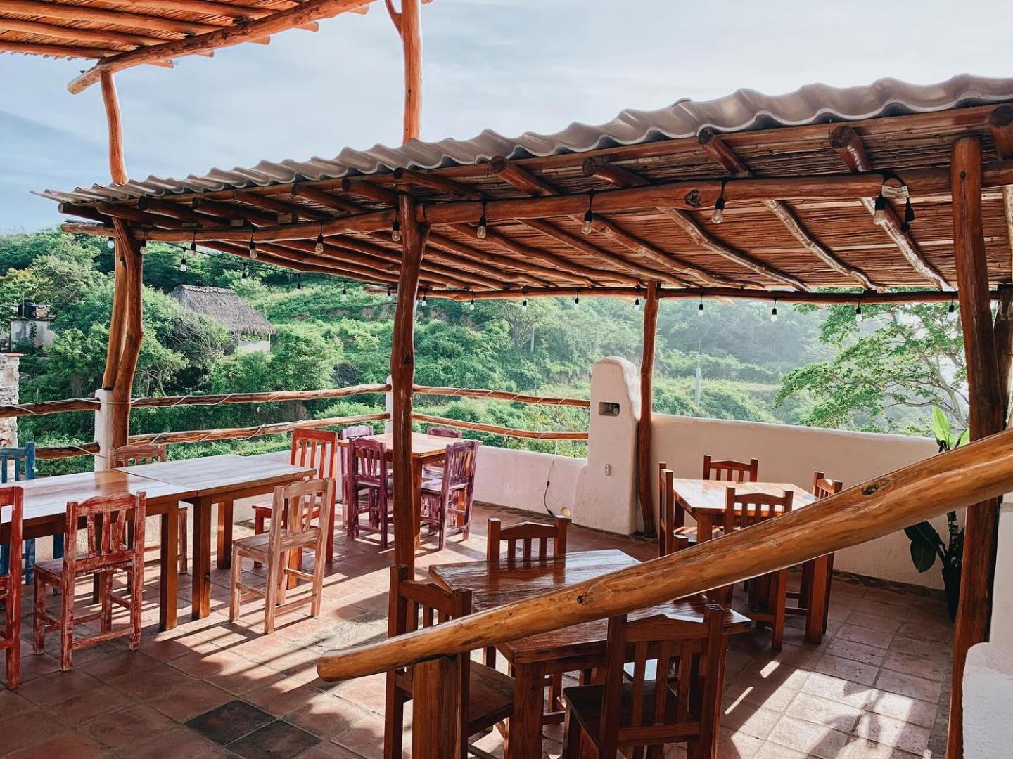 Hotel El Risco Cuatunalco Bagian luar foto