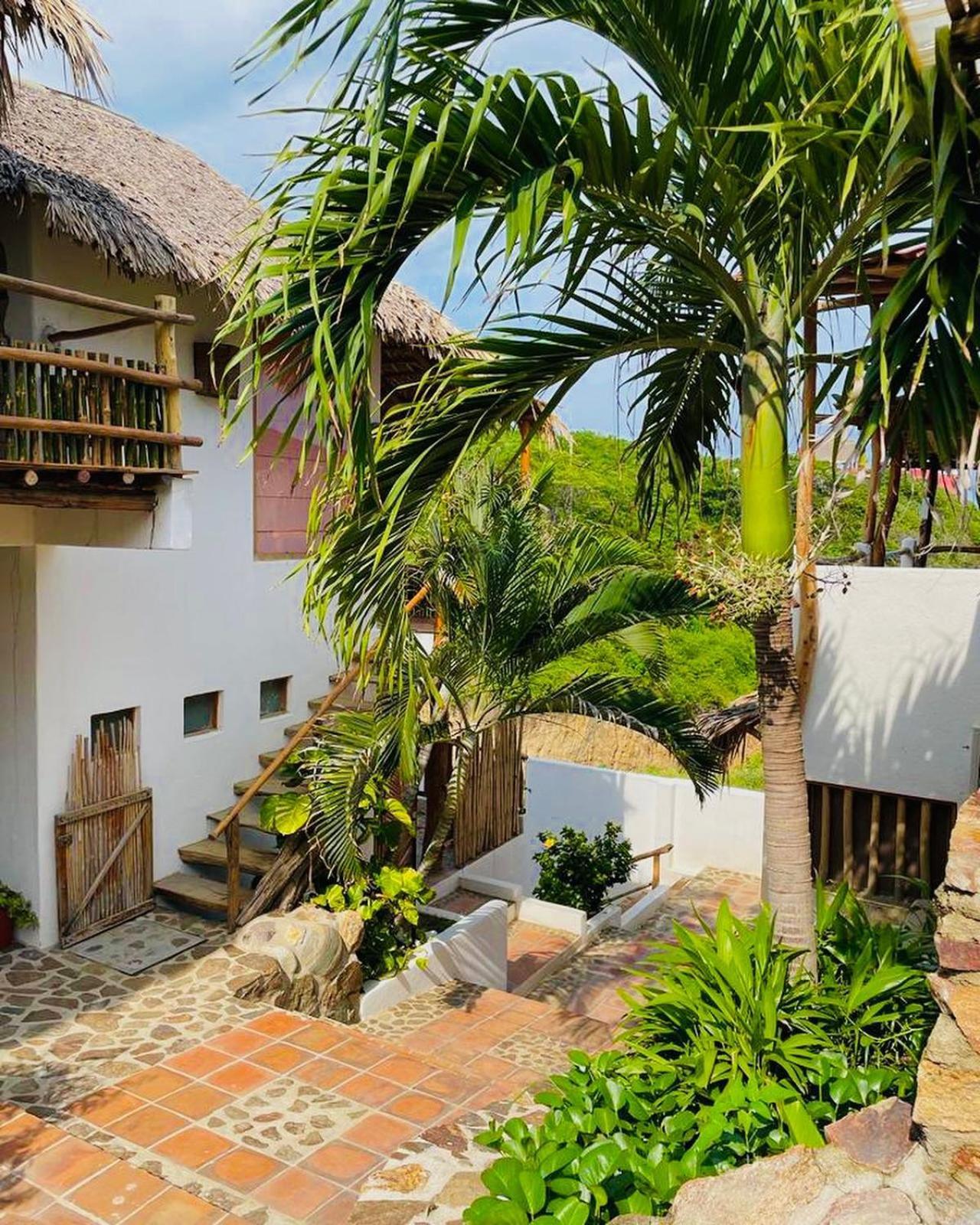 Hotel El Risco Cuatunalco Bagian luar foto